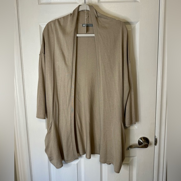 InCashmere Silk & Cashmere Cardigan Size L - Picture 1 of 6